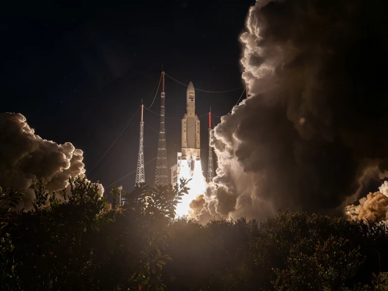 Last mission of the Ariane 5